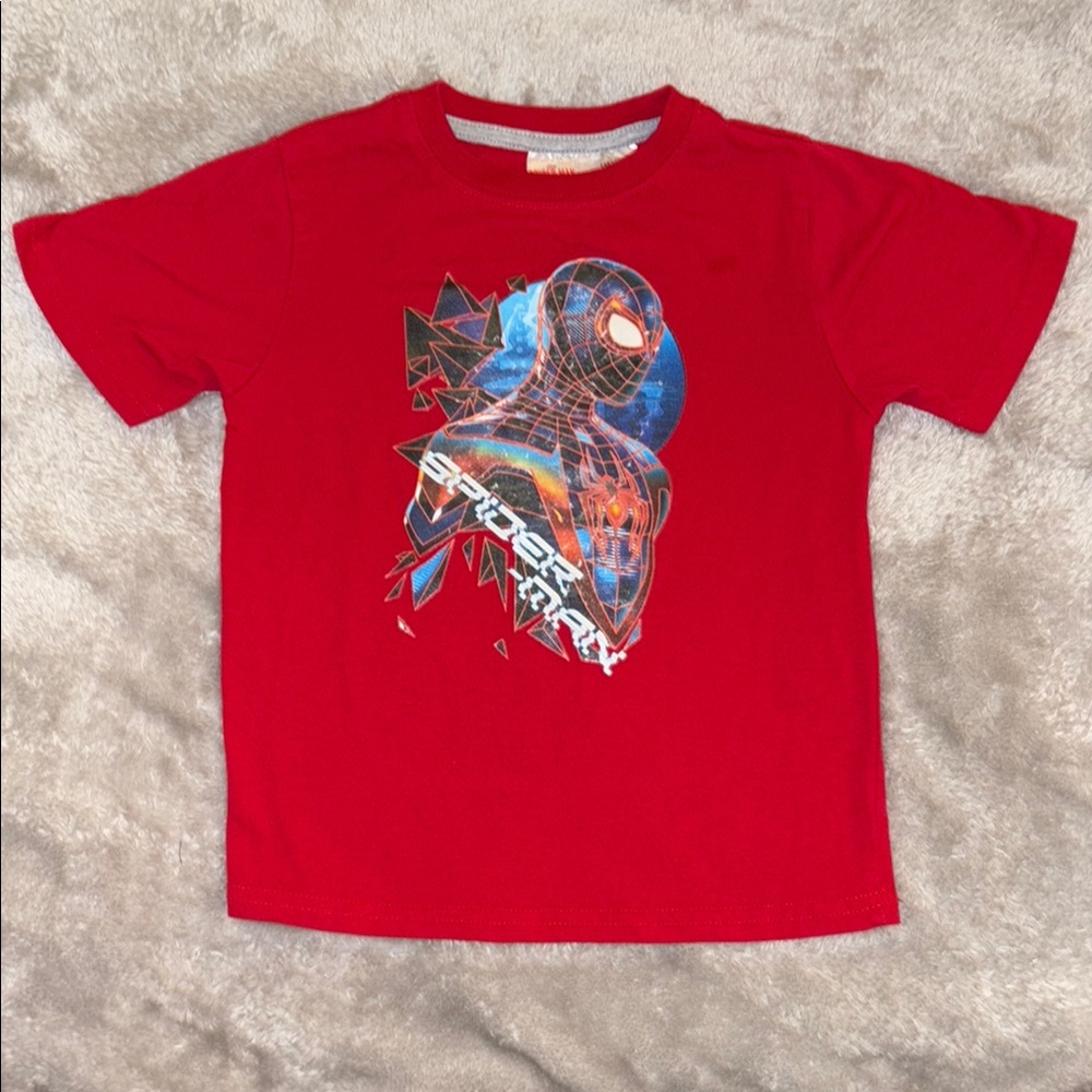 Spiderman Red Short Sleeve Tee